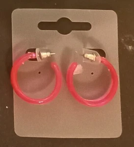 Creolen , pink - Bild 1 von 1