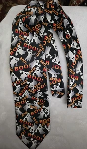 Halloween Ghosts Boo! Tie Men’s Size 4 x 58 Korea - Picture 1 of 6