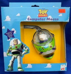 Vintage Disney Interactive Toy Story Buzz Lightyear Computer Mouse - Picture 1 of 3