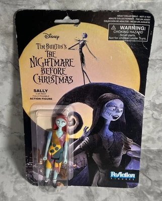 Boneco Funko Disney The Nightmare Before Christmas Sally Reaction novo A52 - Imagem 1 de 4