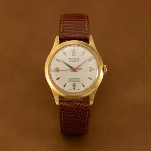 PIERCE Automatik Armbanduhr mit seltener Zahnstangenautomatik | 33mm |50er Jahre - Bild 1 von 14