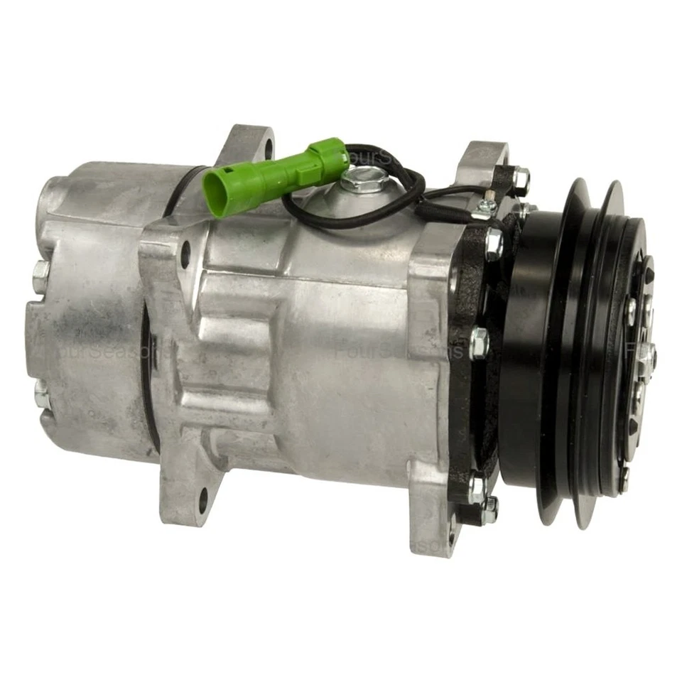 For Jaguar XJ12 1995-1996 Four Seasons 78589 A/C Compressor w Clutch Foto 1 de 1