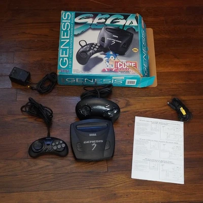 SEGA Genesis Model 3 MK-1461 Video Game Console - Image 1 of 4