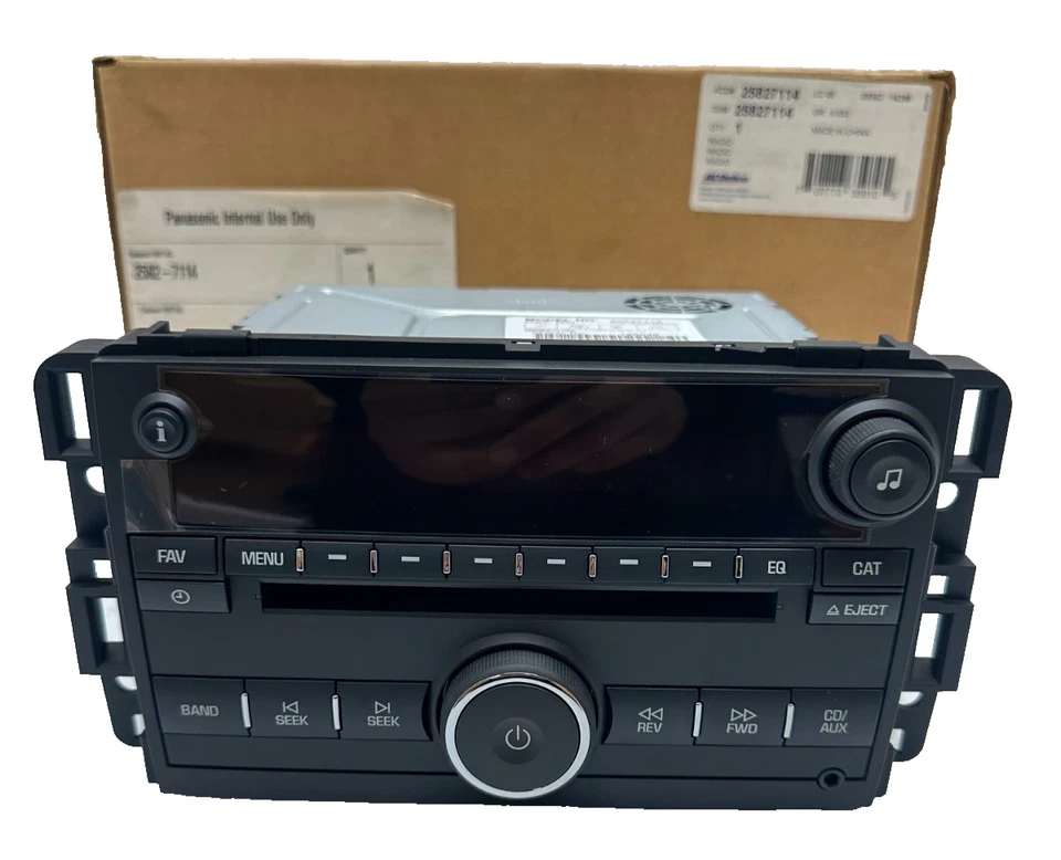 OEM 2007-2009 Saturn Outlook Vue 6 cambiador de CD radio MP3 entrada auxiliar Foto 1 de 4