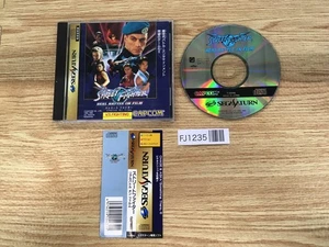 FJ1235 Street Fighter Real Battle on Film Sega Saturn Japan - Picture 1 of 4