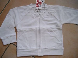 (X183) Süße Imps & Elfs unisex Baby Sweatjacke mit Taschen & Logo Druck gr.74 - Bild 1 von 2