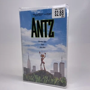 ANTZ, 1998 (VHS, 2002) Brand New Sealed, Dreamworks Cover Variant, Woody Allen - Picture 1 of 10