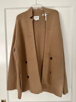 Vince Men’s Double-Breasted Wool & Cashmere-Blend Blazer - Brown - Medium - NEW! - Image 1 of 4