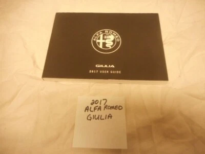 2017 17 阿尔法罗密欧朱利亚车主手册和箱子状况良好 二手 — 第 1/4 张图片