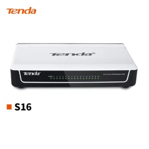 S16 16 puertos 100M conmutadores de red Ethernet monitoreo división de red - Imagen 1 de 3