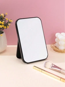 Portable Foldable Desktop Makeup Mirror - Travel & Dorm Vanity Mirror Gift - Picture 1 of 5