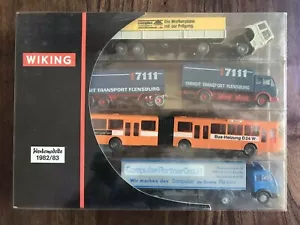 Modelli pubblicitari Wiking HO 1/87 1982/83 edizione limitata nuovi con scatola - Foto 1 di 8