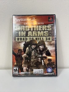 G2 Brothers in Arms: Road to Hill 30 PlayStation 2 Greatest Hits SIGILLATO IN FABBRICA - Foto 1 di 7
