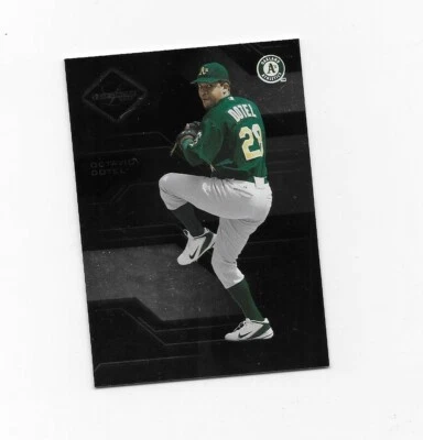 2005 Leaf Limited #59 Octavio Dotel /699 OAKLAND ATHLETICS - Image 1 of 2