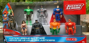 JUSTICE LEAGUE 2013 ALL STARS 7 FIGURES TARGET EXCLUSIVE DC COMICS NEW - Picture 1 of 12