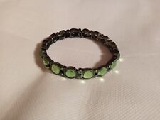 Avon-Birthstone-Expansion Bracelet-Simulated Peridot (August)-New in Box