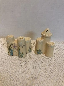 Northport NY-Sand Castle Salt and Pepper Shakers - Picture 1 of 11