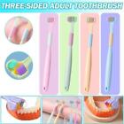 Three-sided Soft Brush Toothbrush V-Shaped Ultra Fine Bristle For Children A4G2