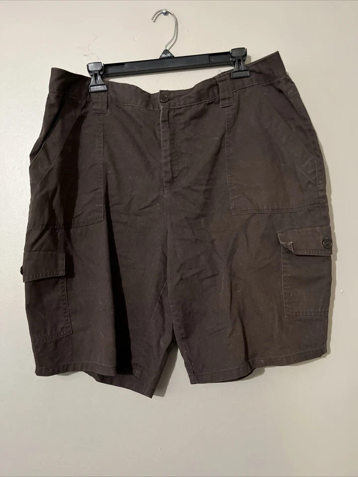 Vintage Basic Editions Brown Cargo Shorts Size XL Women - Image 1 of 3
