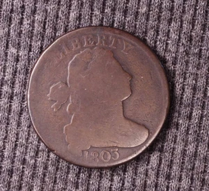 1803 Draped Bust Large cent 1c cc1 - Picture 1 of 2