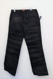 Genuine Dickies Men's Relaxed Fit Black Pants Size 15 Front Clasp Is Missing - Picture 1 of 7