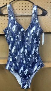 AGUAMIEL Swimwear One Piece Swimsuit Bathing Suit Women's Medium NWT - Picture 1 of 8
