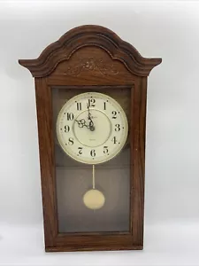 Howard Miller Bellflower Quartz Wall Clock Authentic 613-235 24” Tall - Picture 1 of 11