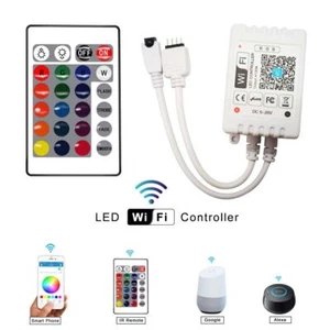 Smart WiFi LED RGB Light Strip Music Timer APP Controller For Alexa Google Home - Picture 1 of 9
