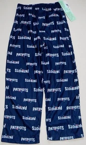 NEW ENGLAND PATRIOTS NFL TEAM APPAREL YOUTH PAJAMAS LOUNGE PANTS S M L XL NWT - Picture 1 of 1