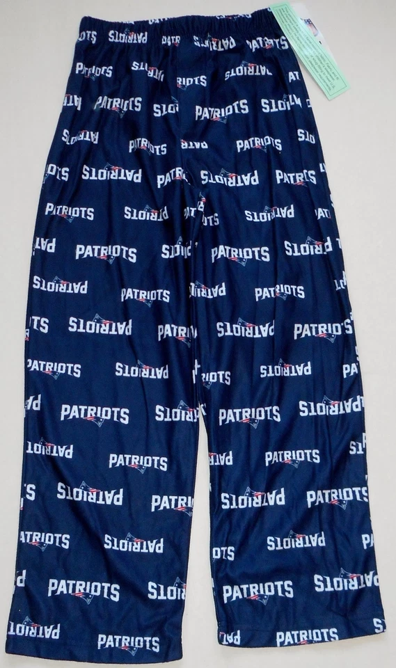 NEW ENGLAND PATRIOTS NFL TEAM APPAREL YOUTH PAJAMAS LOUNGE PANTS S M L XL NWT - Image 1 of 1