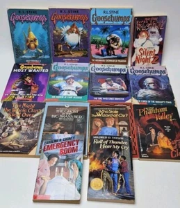 Goosebumps Fear Street Scholastic Spooky Scary Kids Book Lot of 14 Mostly Vtg - Picture 1 of 19