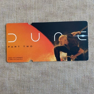 DUNE PART TWO Movie [Official Photo Ticket] / Special Ticket / Neu, Selten / Geschenk - Bild 1 von 7