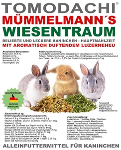 Kaninchenfutter Strukturfutter Naturprodukt Raufutter Luzerne Gemüse 10kg Sack - Bild 1 von 7
