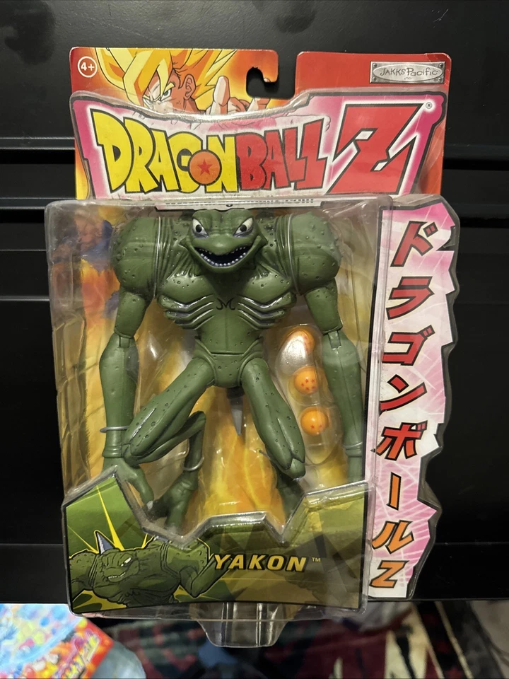 Nueva figura sellada Jakks Pacific Dragon Ball Z Yakon 2003 de colección Foto 1 de 4
