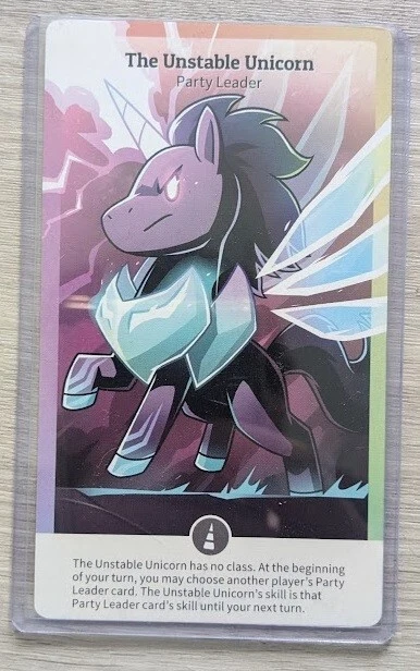 Here to Slay - Unstable Unicorn Party Leader Promo Card (Kickstarter Exclusive) - Image 1 of 1