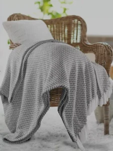 Nature 100% Cotton Sofa Throw Large Sofa Couch Throws Hippie Bedding Shawl Wraps - Picture 1 of 8