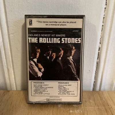 The Rolling Stones Self Titled CASSETTE Tape Abkco ACT4202 Mick Jagger SNAP CASE - Image 1 of 4