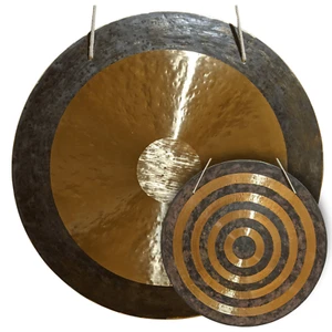 Solar Horizon Gong von Raven Sounds, handgefertigter Bronze Windgong, gratis Holzhammer - Bild 1 von 13