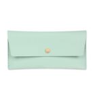 Pu Leather Women Long Clutch Bag Portable Change Bag Envelope Wallets  Outdoor