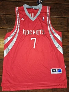 Jeremy Lin Houston Rockets #7 Adidas Jersey ClimaCool Red Jersey Size Men 3xl - Picture 1 of 5