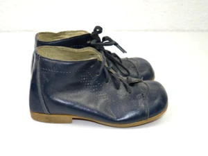 Niedliche, alte Kinderschuhe ELEFANTEN el chico Gr. 22 Leder blau 60er Jahr 8961 - Bild 1 von 8