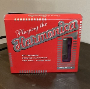 Kit Tocando La Armónica Libro Todo Color Melodías Ilustración Dave Oliver N - Imagen 1 de 5