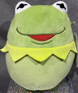 New Release Squishmallows 8” Plush Disney The Muppets Movie Star Kermit the Frog - Picture 1 of 9