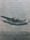 8/47 PUB DE HAVILLAND PROPELLERS SHORT EMPIRE CALEDONIA FLYING BOAT / METEOR AD
