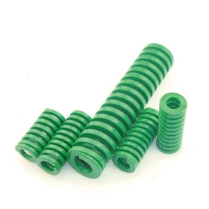 Heavy Load Die Mold Spring OD 8mm to 40mm TH Green Spring Steel ID 4mm to 20mm - Picture 1 of 5