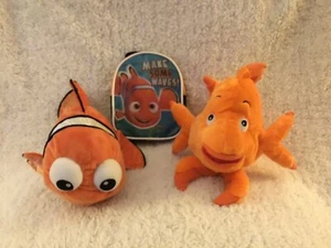 Disney Parks TALKING Nemo Clown Fish/Wild Republic Fish/Fish Backpack - Picture 1 of 12