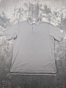 Peter Millar Polo Shirt Mens Large L Summer Comfort Golf Performance Pepsi Cola - Imagen 1 de 6