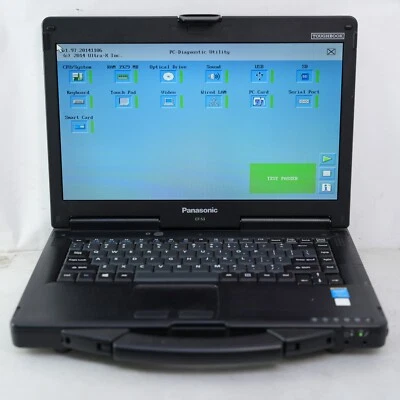 PANASONIC TOUGHBOOK CF-53 14" | i5-4310U 4GB RAM | NO STORAGE T12-A5 - Image 1 of 4