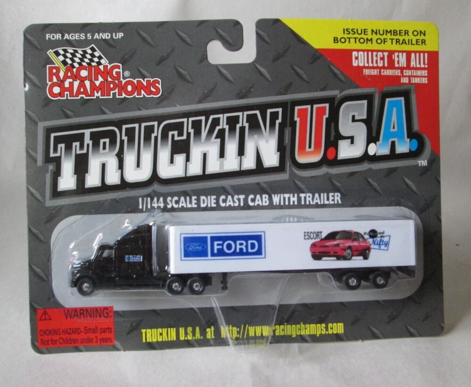 Racing Champions Truckin USA 1/144 Scale Union 76 Semi Truck Tanker NASCAR Fuel
