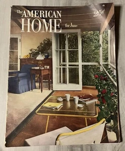 The American Home Magazine Vtg June 1950 - Picture 1 of 6